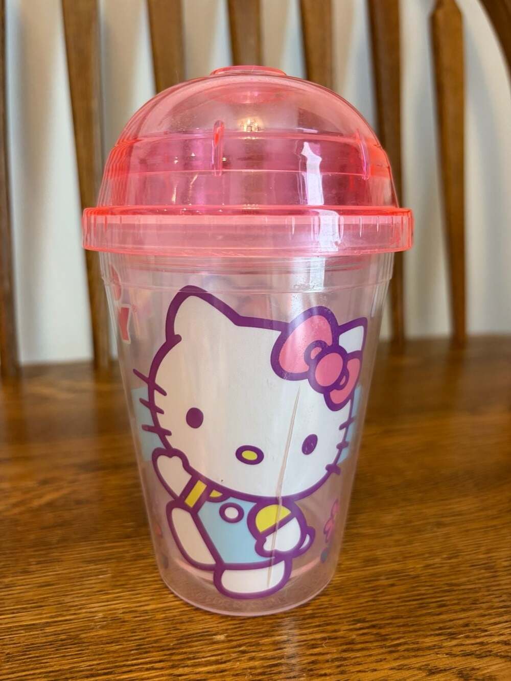 Galerie Hello Kitty Insulated Pink Plastic Mini Dome Tumbler Cup